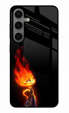 Ember Flame Samsung S24 Glass Case