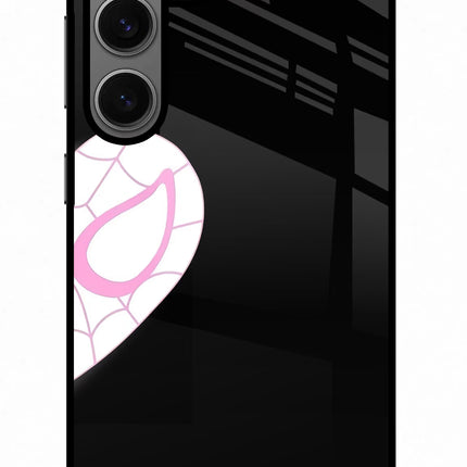 Gwen Mask Samsung S24 Glass Case Back Cover by Casekaro
