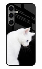 Snow Gaze Samsung S24 Glass Case