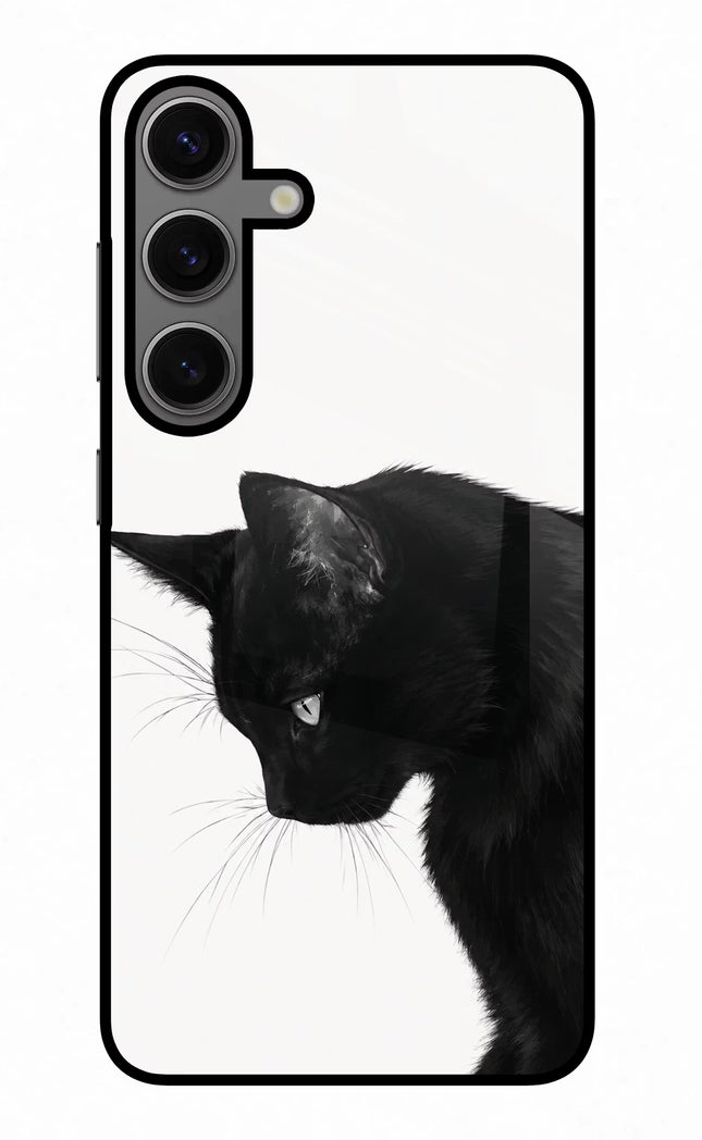 Shadow Gaze Samsung S24 Glass Case