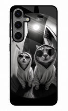 Hood Cats Samsung S24 Glass Case