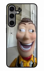 Side Eye Woody Samsung S24 Glass Case