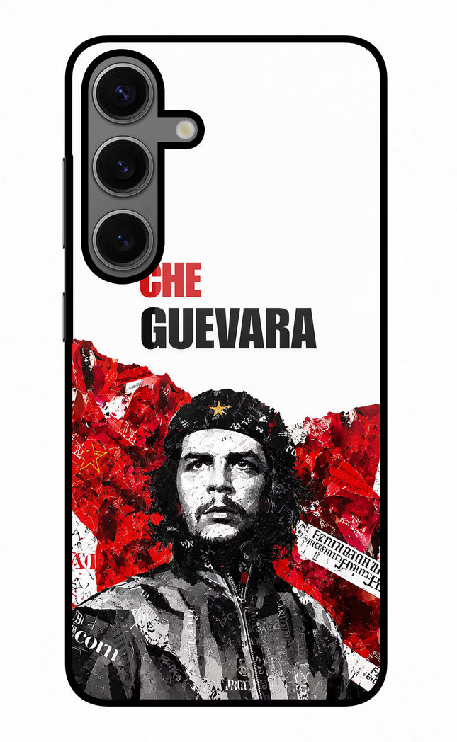 Che Guevara Revolution Samsung S24 Glass Case