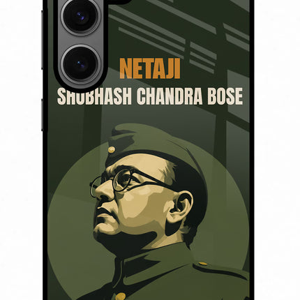 Netaji Legacy Samsung S24 Glass Case