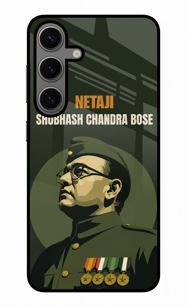 Netaji Legacy Samsung S24 Glass Case