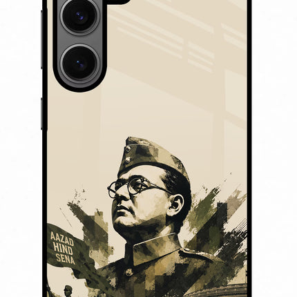 Netaji Rising Samsung S24 Glass Case