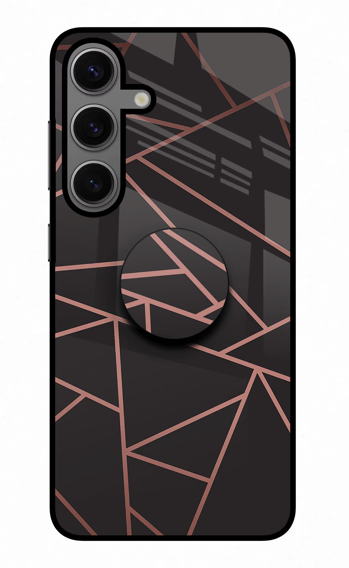 Geometric Pattern Samsung S24 Pop Case by Casekaro