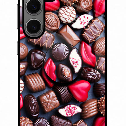 Chocolates Samsung S24 Pop Case by Casekaro