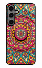 Mandala Samsung S24 Glass Case