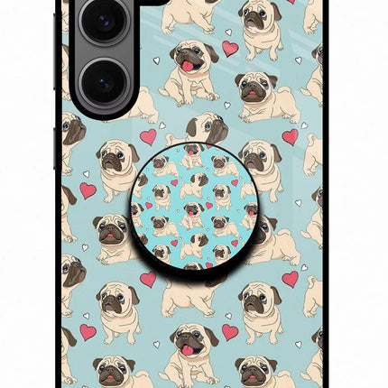 Pug Dog Samsung S24 Pop Case by Casekaro
