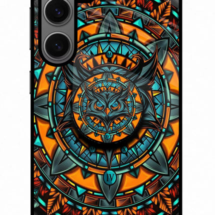 Angry Owl Samsung S24 Glass Case