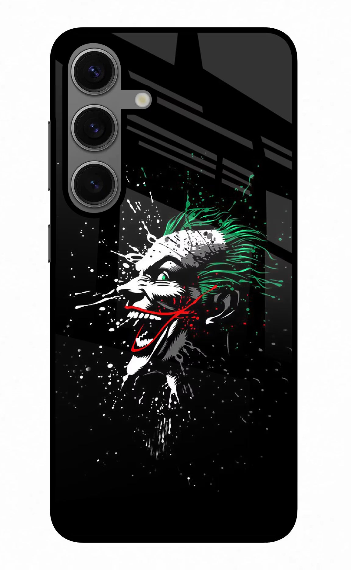 Joker Samsung S24 Plus Glass Case Back Cover by Casekaro