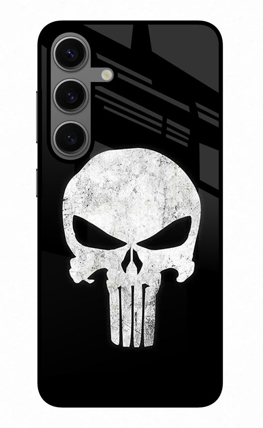 Punisher Skull Samsung S24 Plus Glass Case