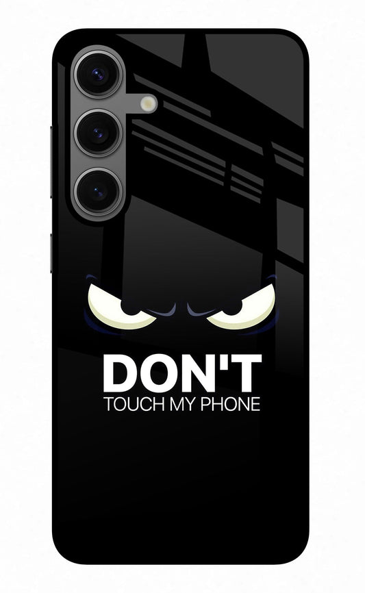 Don'T Touch My Phone Samsung S24 Plus Glass Case