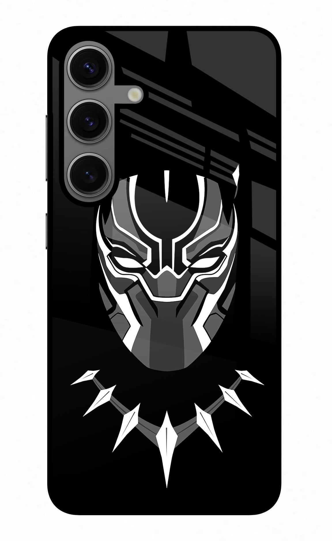 Black Panther Samsung S24 Plus Glass Case