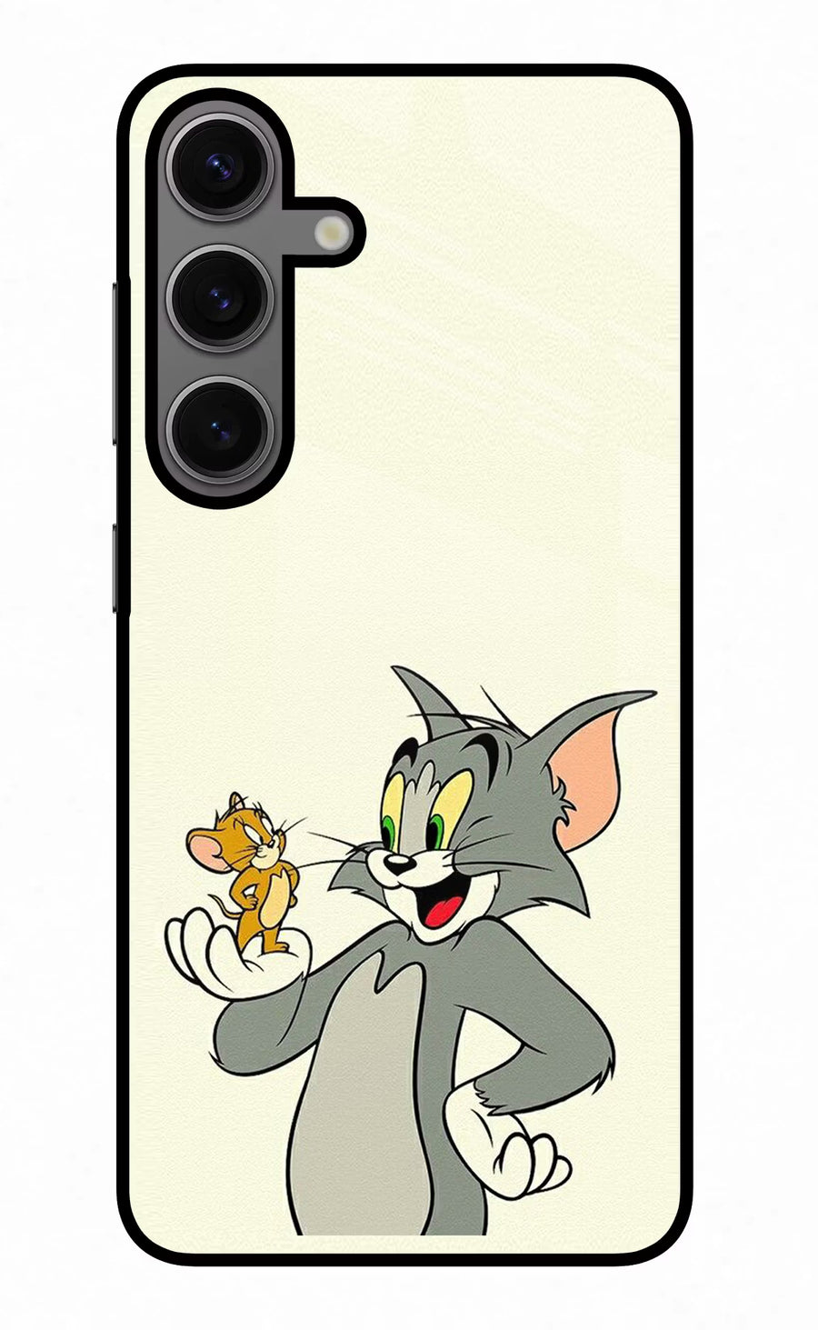 Tom & Jerry Samsung S24 Plus Back Cover, Glass case