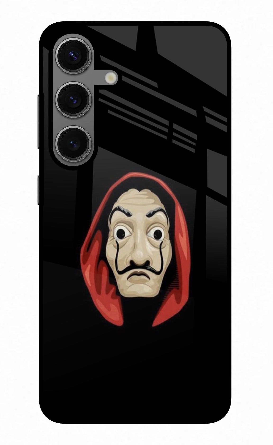 Money Heist Samsung S24 Plus Glass Case