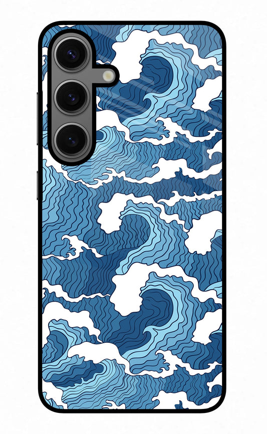 Blue Waves Samsung S24 Plus Glass Case