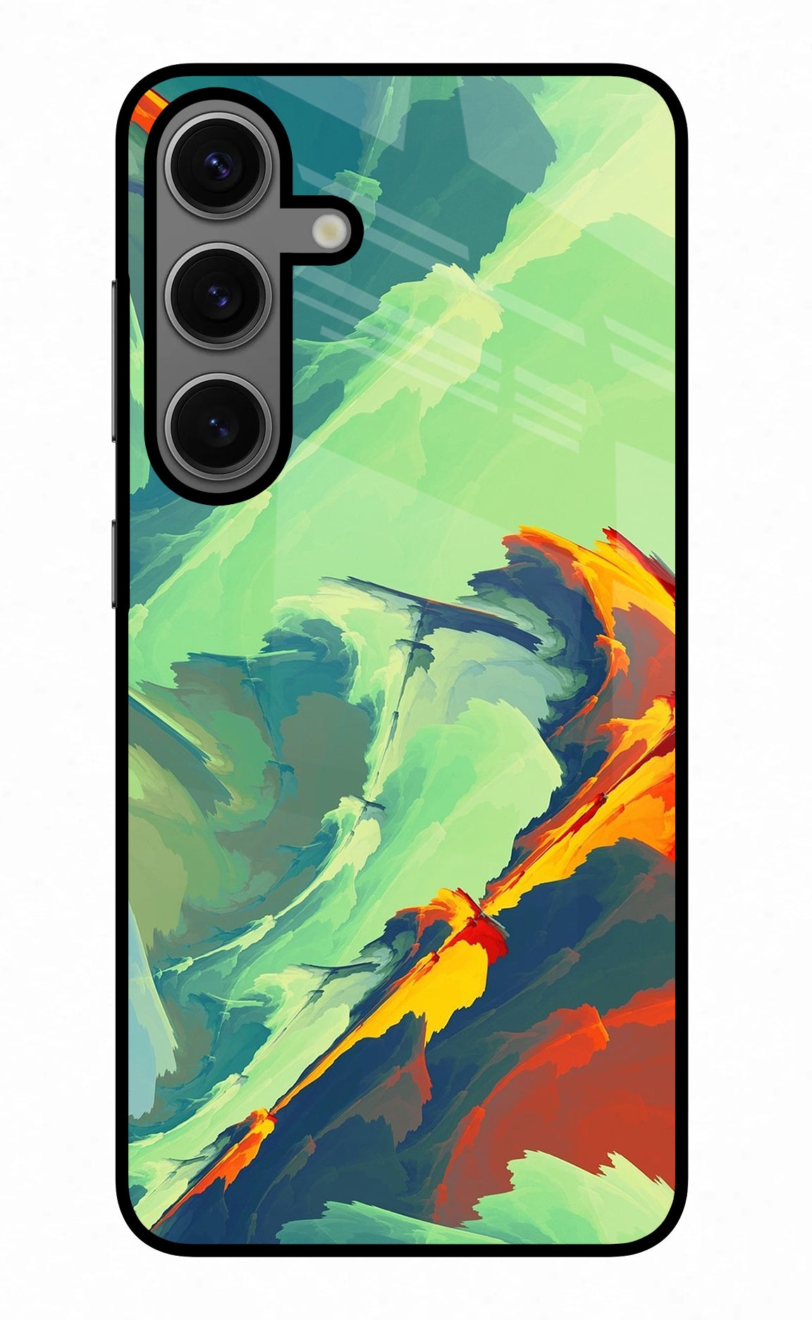 Paint Art Samsung S24 Plus Glass Case