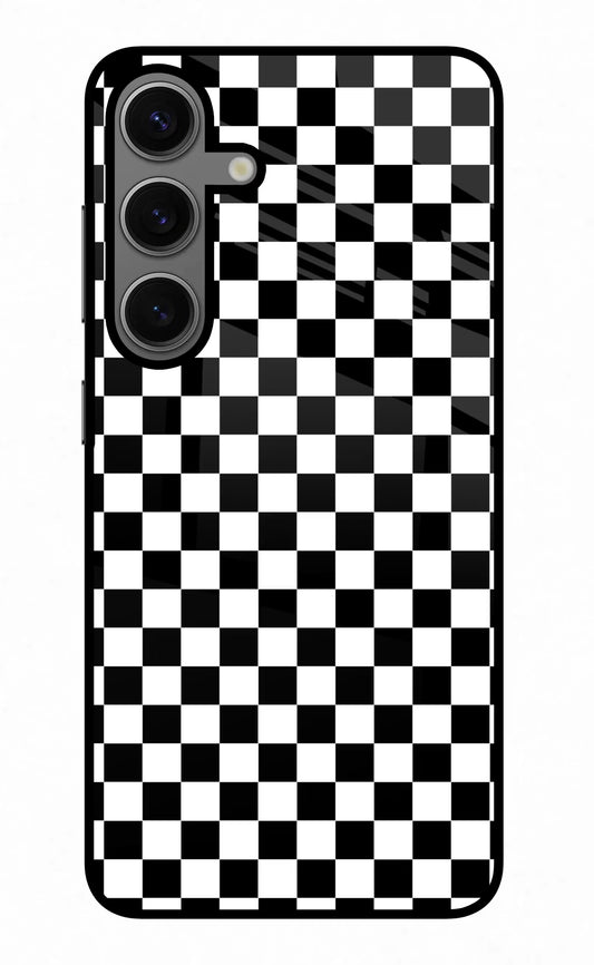Chess Board Samsung S24 Plus Glass Case