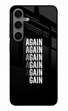 Again Again Gain Samsung S24 Plus Glass Case