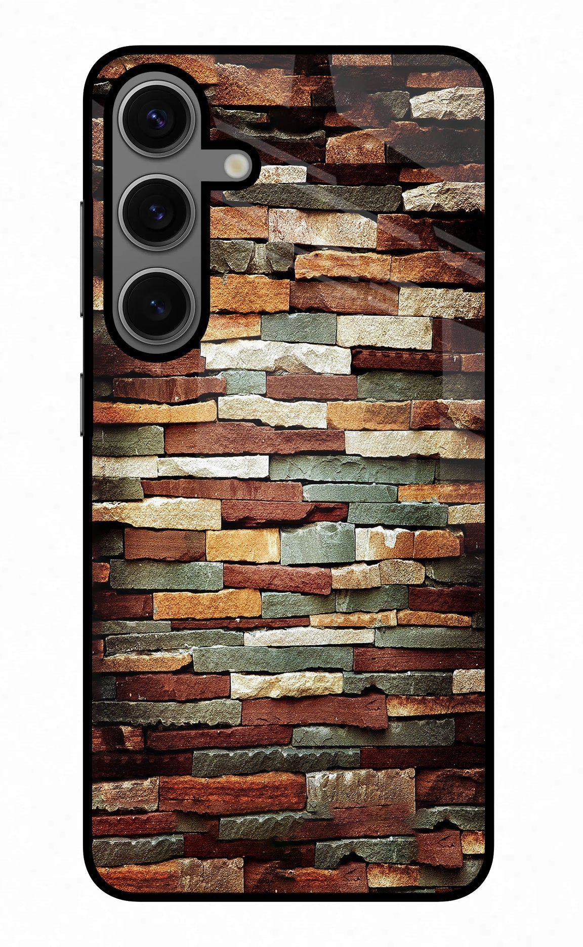 Bricks Pattern Samsung S24 Plus Back Cover