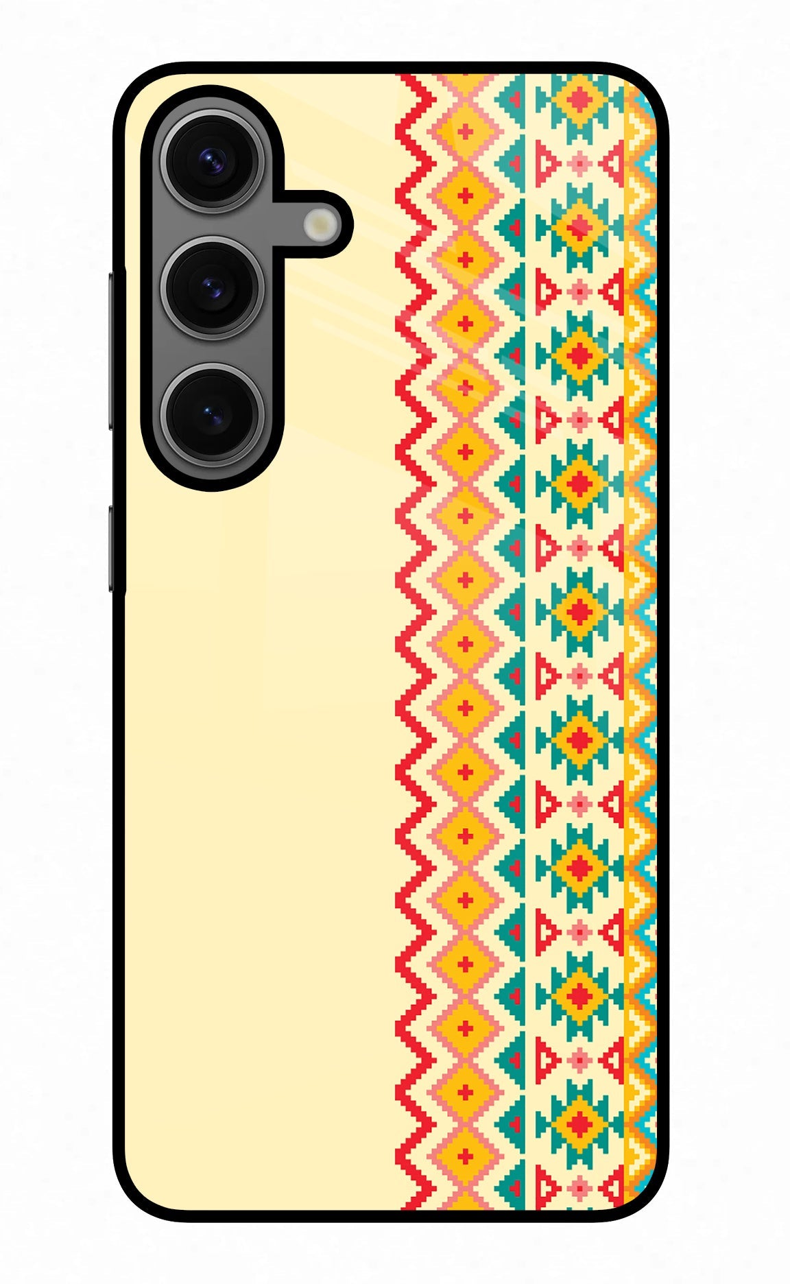 Ethnic Seamless Samsung S24 Plus Glass Case