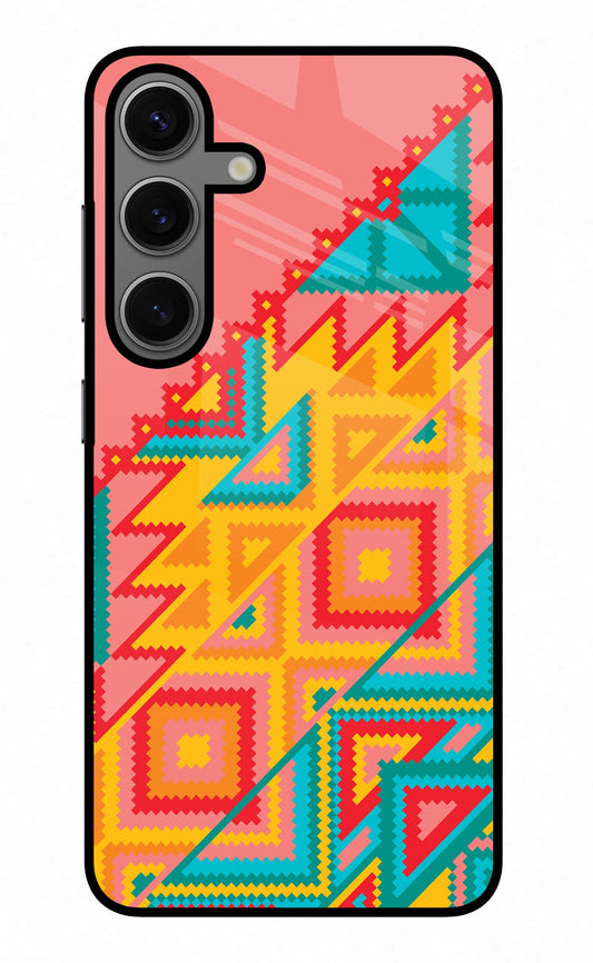 Aztec Tribal Samsung S24 Plus Glass Case