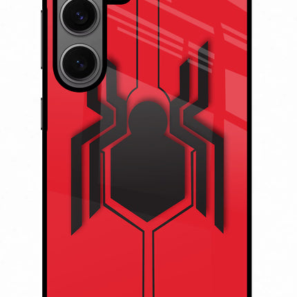 Spider Samsung S24 Plus Glass Case Back Cover by Casekaro