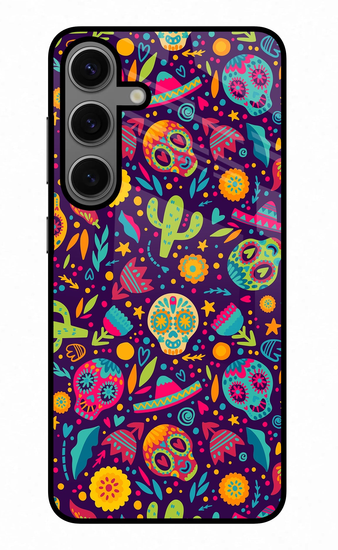 Mexican Design Samsung S24 Plus Glass Case