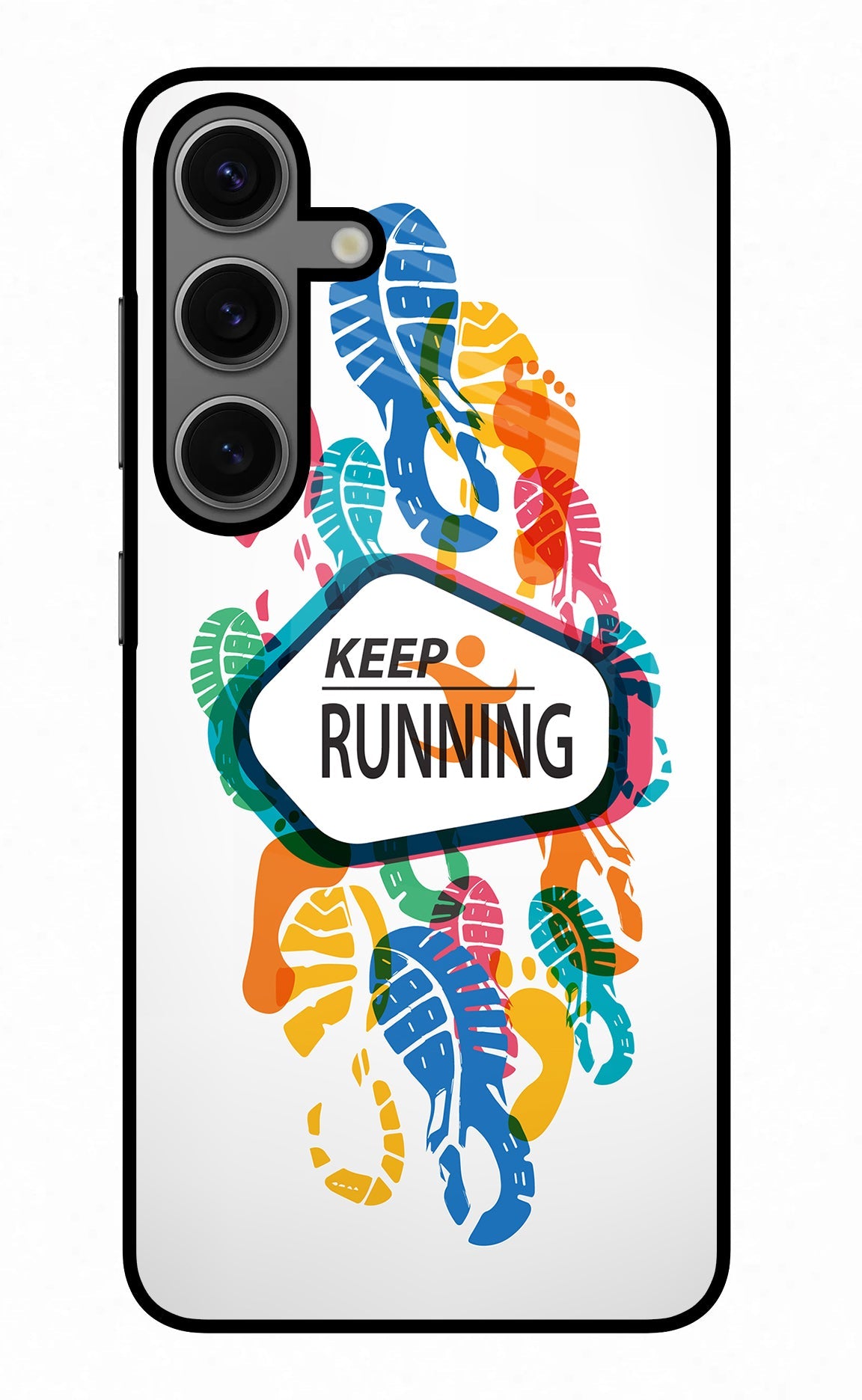 Keep Running Samsung S24 Plus Back Cover