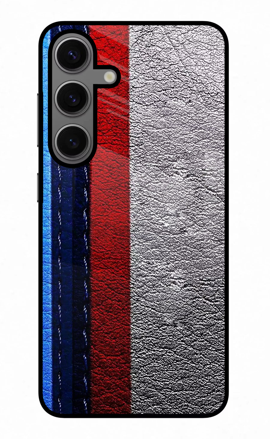 BMW Stripes Samsung S24 Plus Back Cover, Glass case
