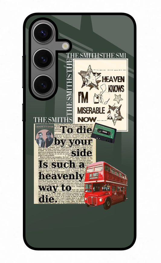 The Smiths Samsung S24 Plus Glass Case