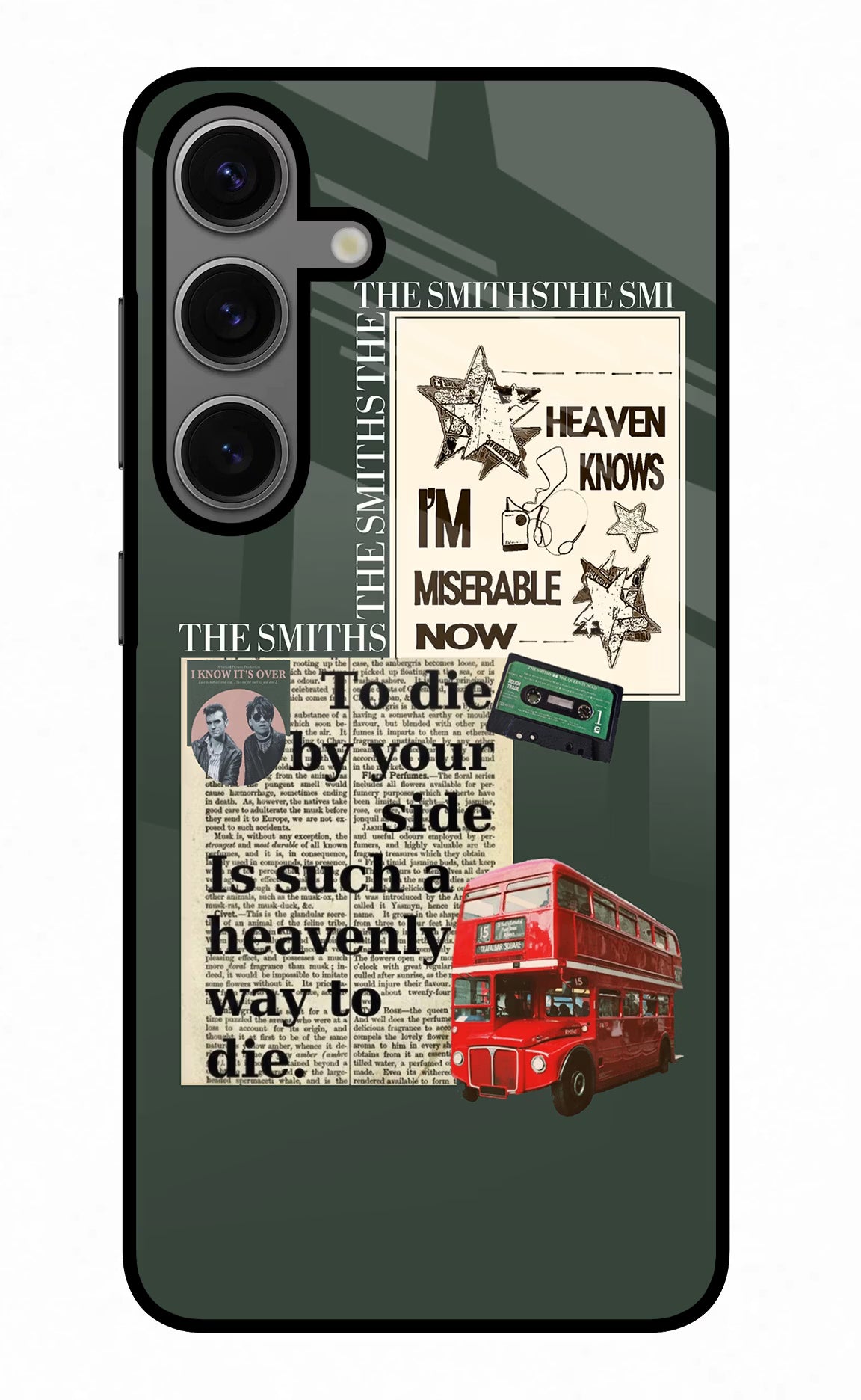 The Smiths Samsung S24 Plus Glass Case Back Cover by Casekaro
