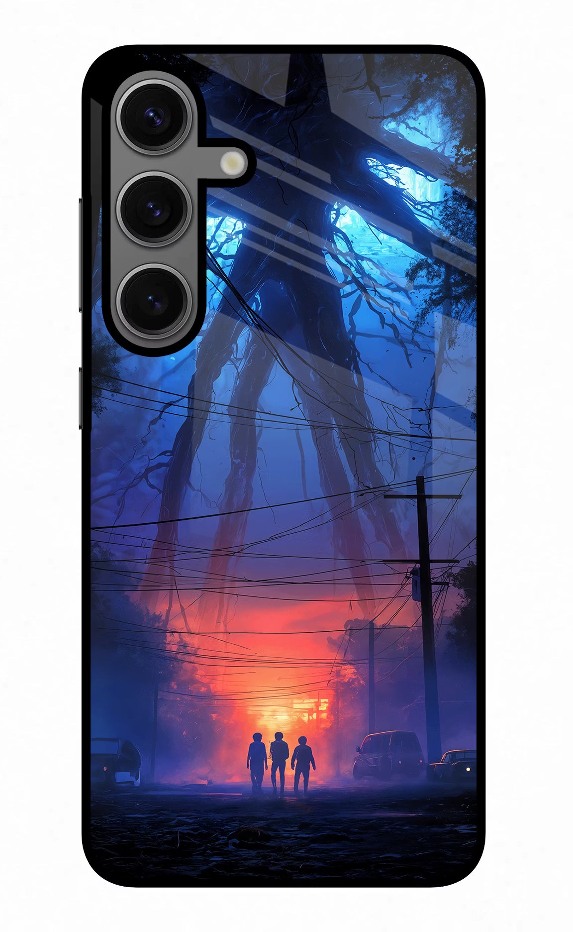 Ordinary Things Shadow Samsung S24 Plus Glass Case Back Cover by Casekaro