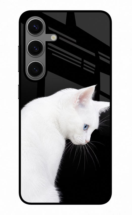 Snow Gaze Samsung S24 Plus Glass Case