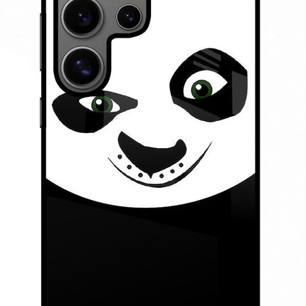 Panda Samsung S24 Ultra Glass Case Back Cover by Casekaro