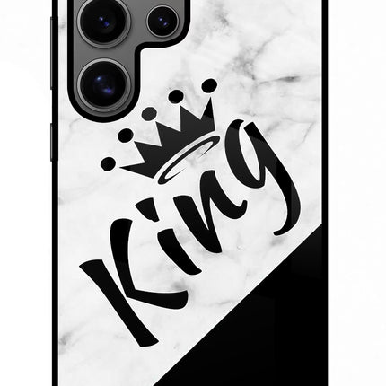 King Samsung S24 Ultra Glass Case Back Cover by Casekaro