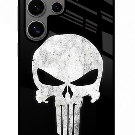 Punisher Skull Samsung S24 Ultra Glass Case