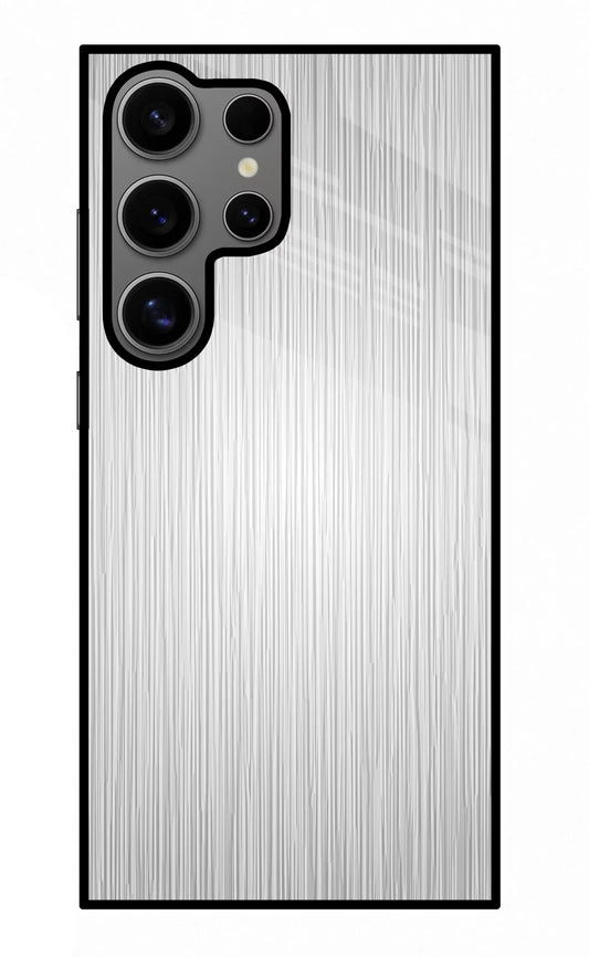 Wooden Grey Texture Samsung S24 Ultra Glass Case