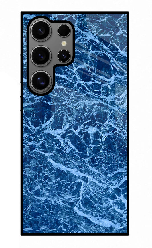 Blue Marble Samsung S24 Ultra Glass Case