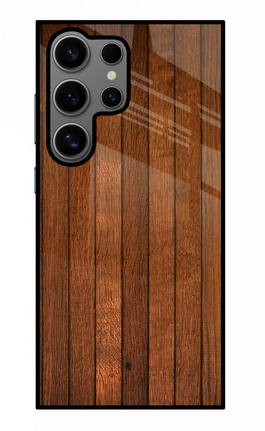 Wooden Artwork Bands Samsung S24 Ultra Glass Case