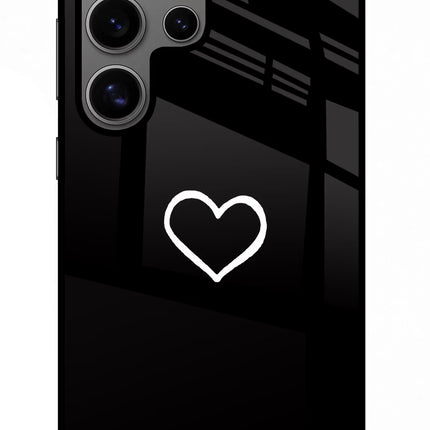 Heart Samsung S24 Ultra Glass Case Back Cover by Casekaro
