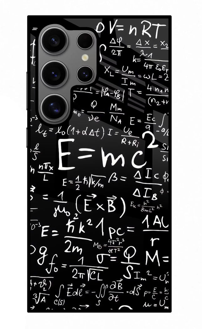 Physics Formula Samsung S24 Ultra Glass Case