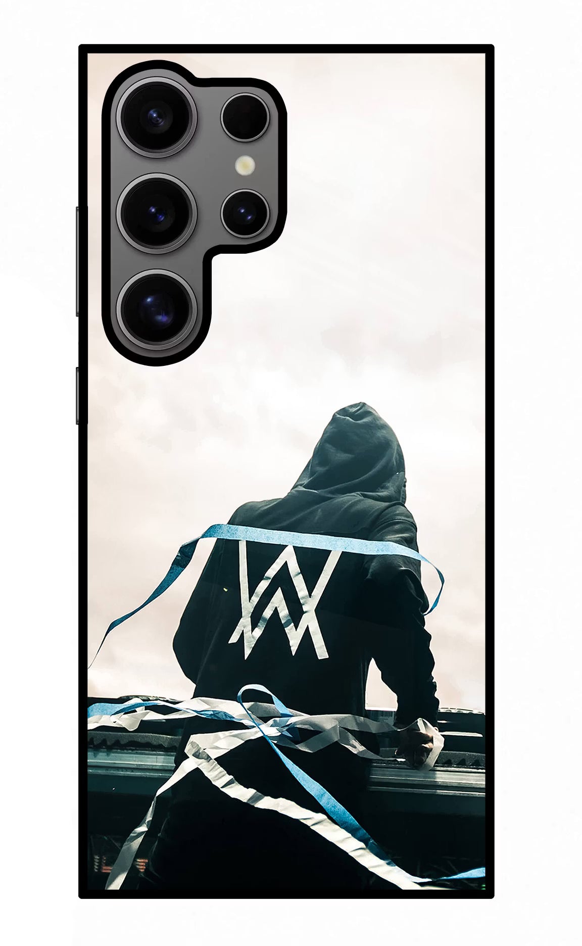 Alan Walker Samsung S24 Ultra Glass Case Back Cover by Casekaro