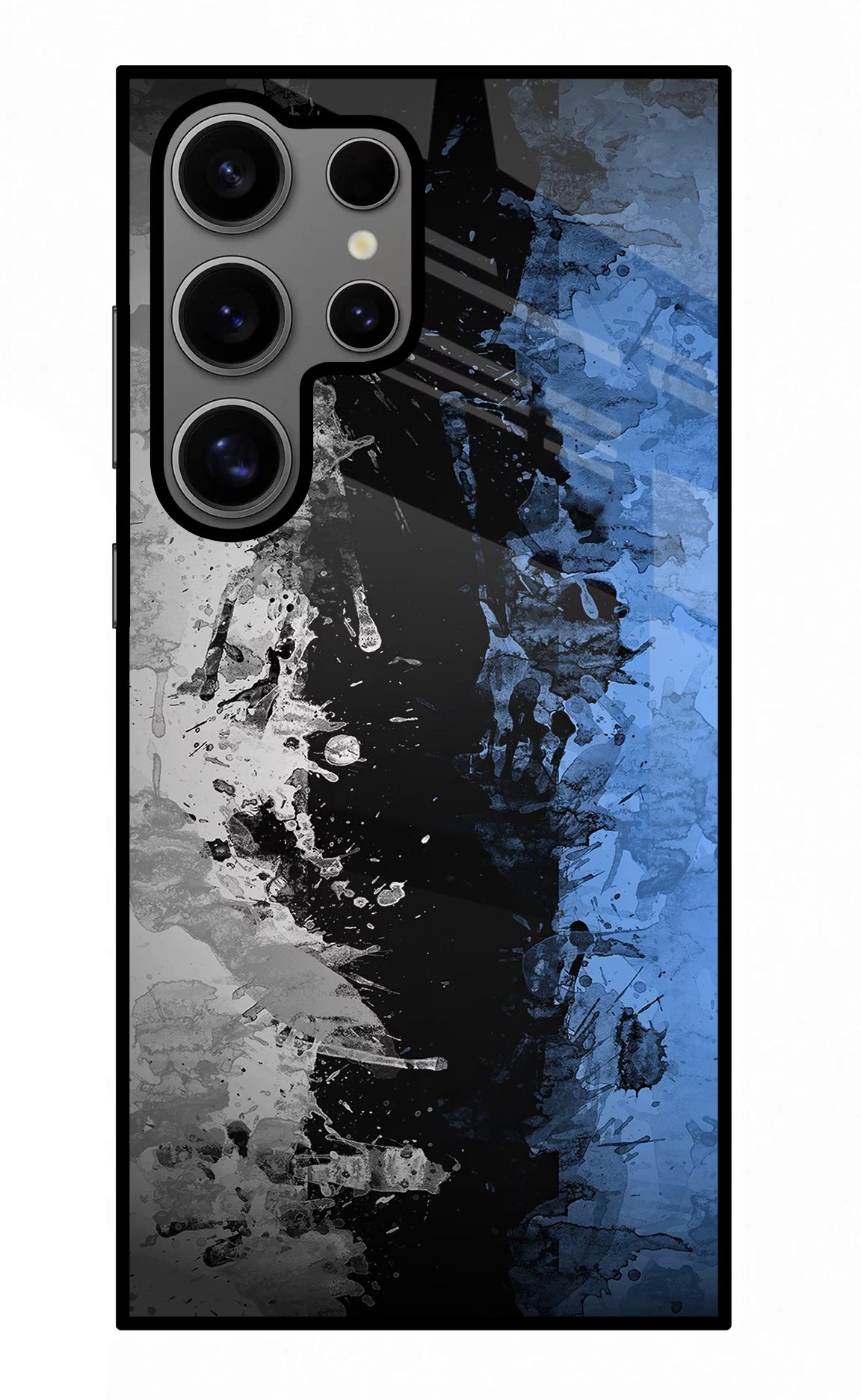 Artistic Design Samsung S24 Ultra Glass Case Back Cover by Casekaro