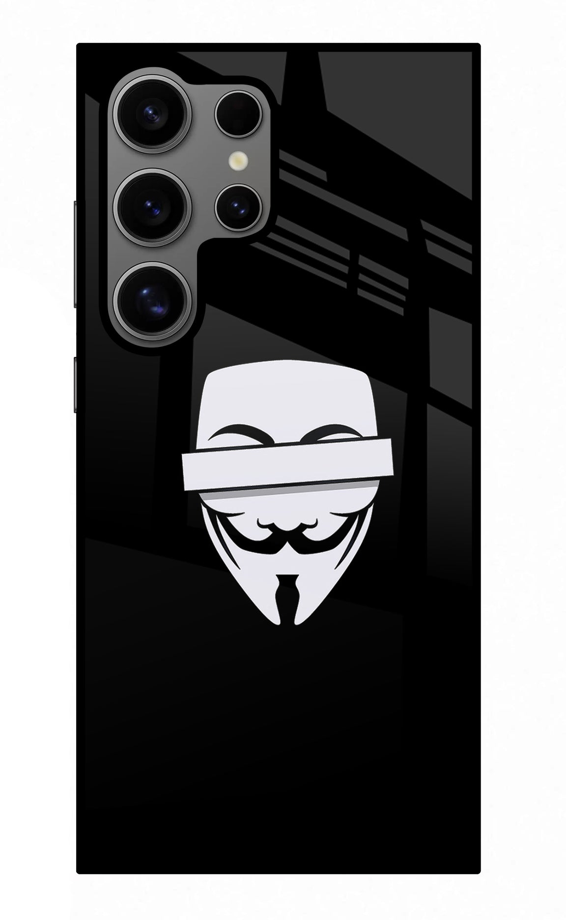 Anonymous Face Samsung S24 Ultra Back Cover