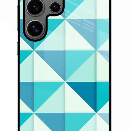 Abstract Samsung S24 Ultra Glass Case Back Cover by Casekaro