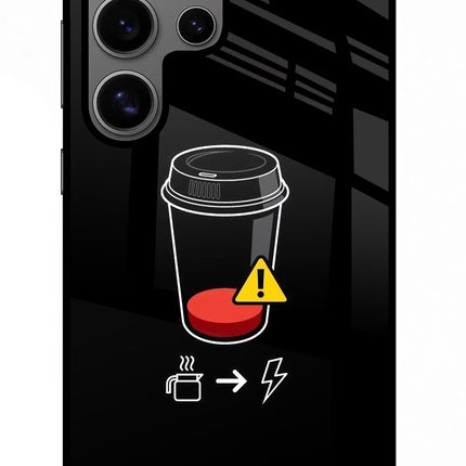 Coffee Samsung S24 Ultra Glass Case