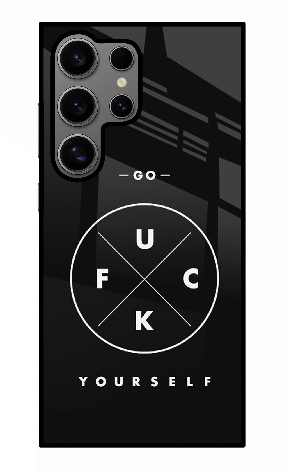 Go Fuck Yourself Samsung S24 Ultra Glass Case
